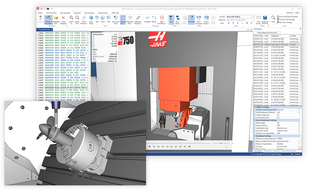 Lập trình trên Cimco Edit CNC 